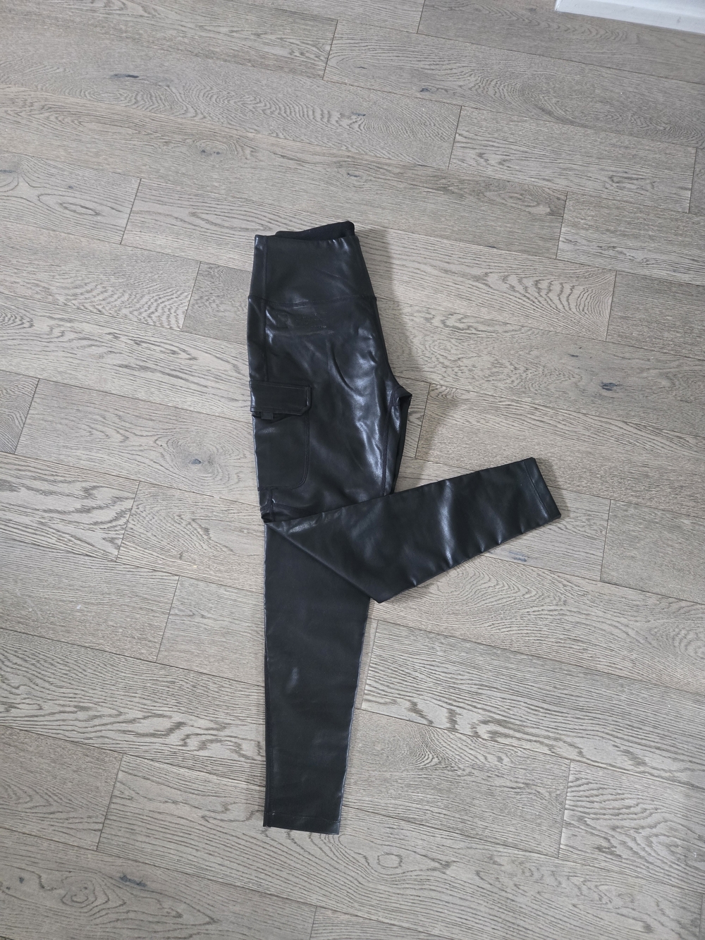 RUDSAK Black Faux Leather Cargo Leggings - Picture 4 of 7